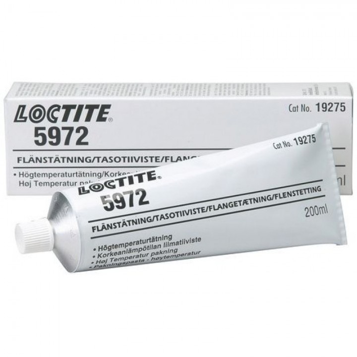 Loctite 5972  фланцевый герметик незастывающий.  серый