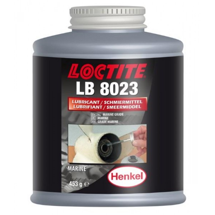 Loctite  8023 противозадирная смазка стойкая к вымыванию, банка с кистью  453 г
