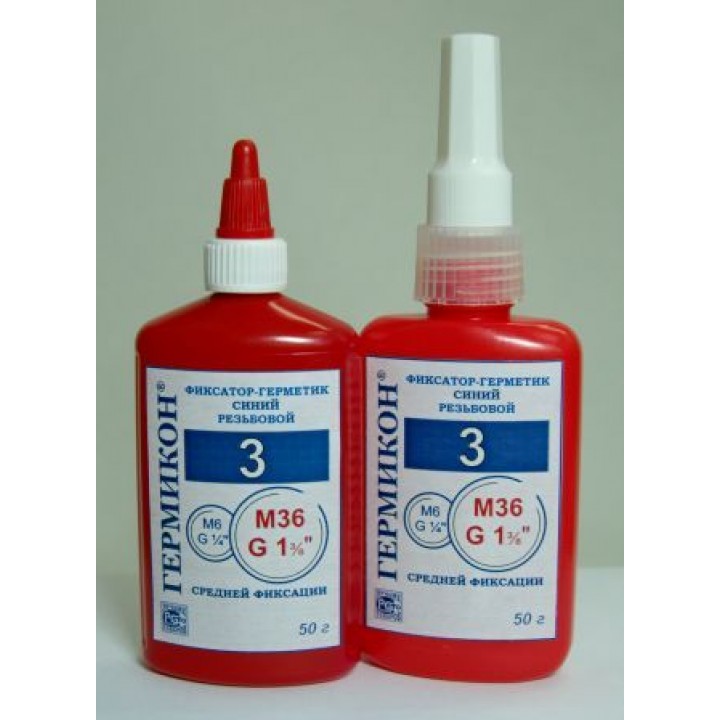 Гермикон-3 герметик анаэробный  ТУ 2257-018-50686066-2008  50 г
