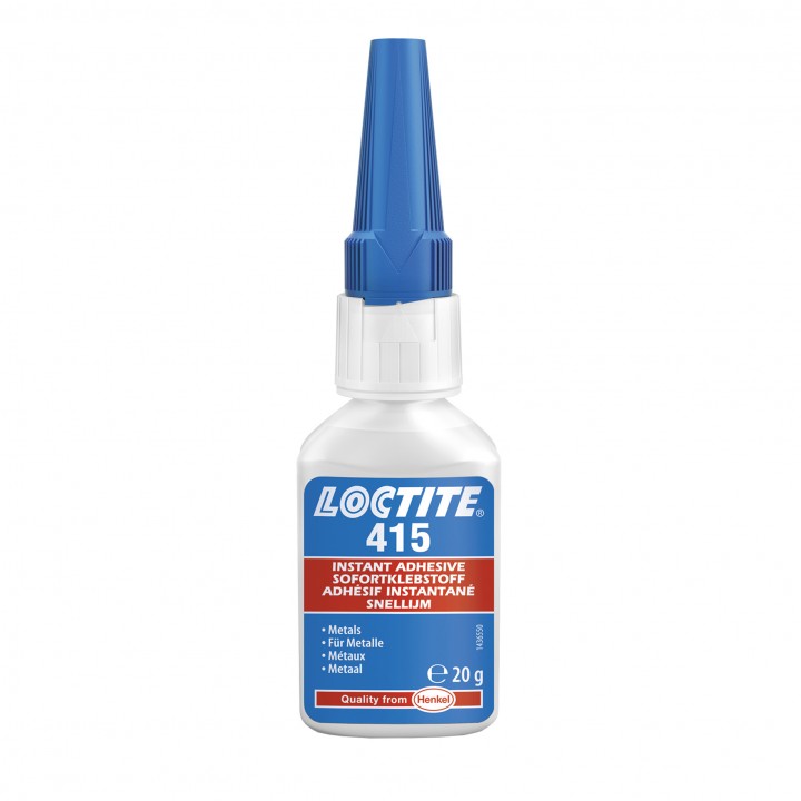 Loctite 415  20 г - моментальный клей для металлов, резины и пластмасс