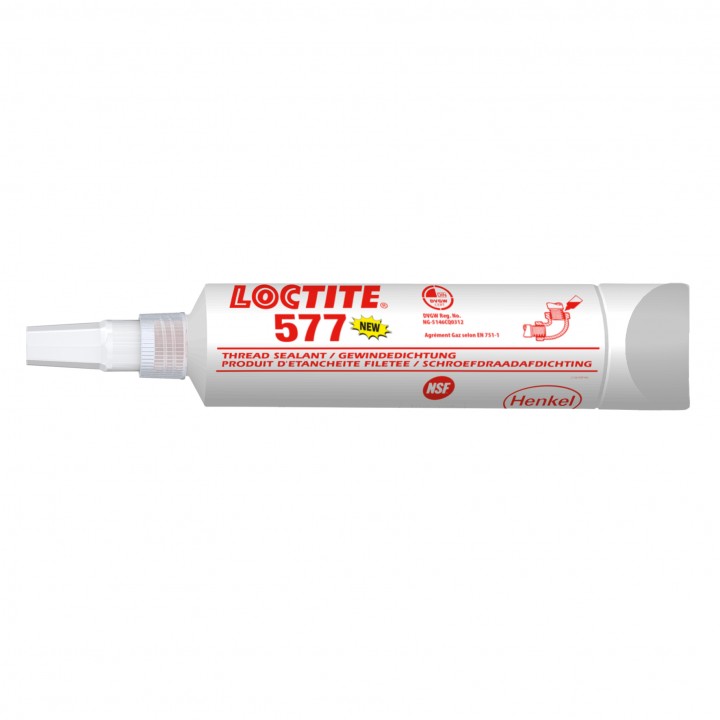 Loctite 577  герметик резьбовой, средней прочности, желтый