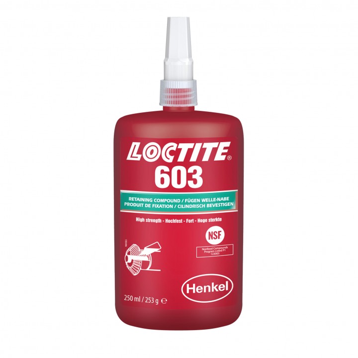 Loctite 603 вал-втулочный фиксатор высокой прочности, зелёный