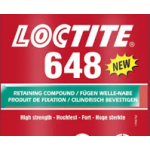 Loctite 648 вал-втулочный фиксатор, высокотемпературный, быстроотверждаемый Loctite 648 вал-втулочный фиксатор, высокотемпературный, быстроотверждаемый