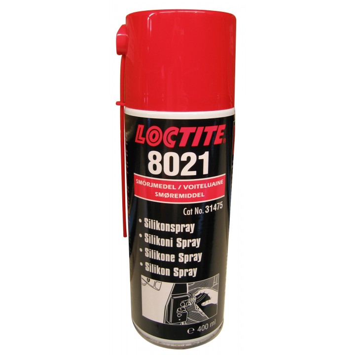 Loctite  8021 силиконовое масло, аэрозоль 400 мл