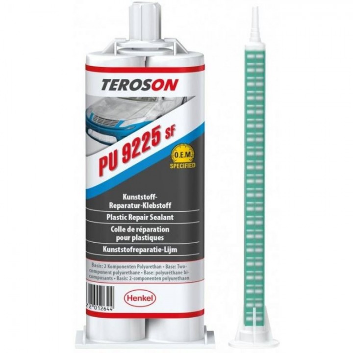 Клей для ремонта деталей из пластика Teroson 9225, 50 мл