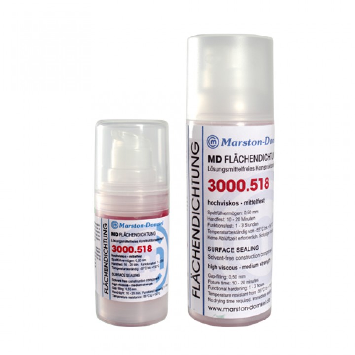 Анаэробный герметик для жестких фланцев MD-FD 3000.518 Дозатор с помпой 15г