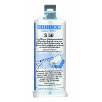 WEICON Easy-Mix S 50 (50 мл) Эпоксидный клей затвердевающий 4-5 минут, желтый