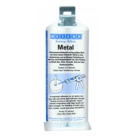 WEICON Easy-Mix Metal (50 мл) Эпоксидный клей затвердевающий 5 минут, серый