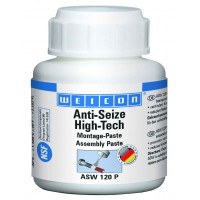 WEICON Anti-Seize High-Tech Монтажная паста (120 г) антикоррозионное средство, не содержащее метала (менее 0,1%). Банка+кисть.