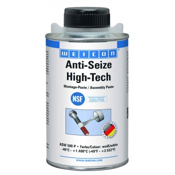 WEICON Anti-Seize High-Tech Монтажная паста (500 г) антикоррозионное средство, не содержащее метала (менее 0,1%). Банка с кистью.
